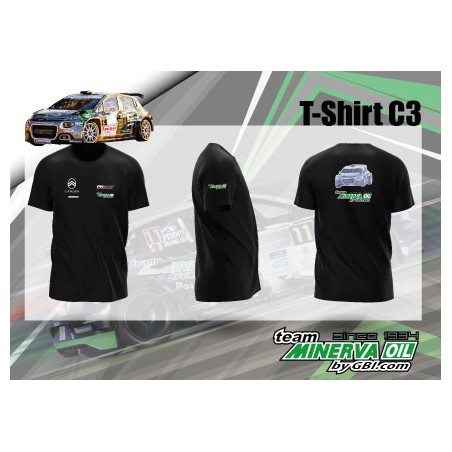 T-SHIRT TEAM MINERVA-OIL C3 RALLY2